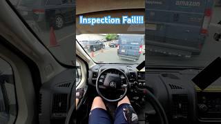 Amazon Van Fails Inspection at DMV!