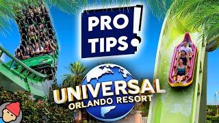 PRO TIPS for Universal Orlando Resort | 2024