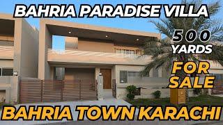 500 Yards Paradise Villa For Sale | Bahria Town Karachi | Bahria Property Network | 0305-3949942