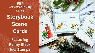 Storybook Scene Cards - Christmas in July - 2024