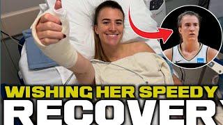 "Sabrina Ionescu's Unique 27th Birthday: Thumb Surgery & WNBA Championship Journey"‼️