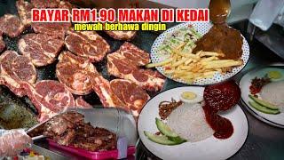 NASI LEMAK LAMBCHOP RM1.90 HABIS 100 KILO SETIAP HARI SAMPAI TAK CUKUP