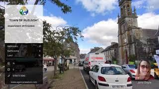 The town of Huelgoat in Finistère