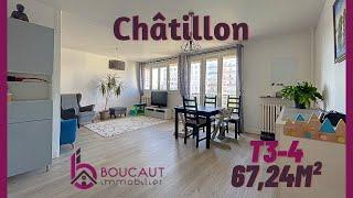 Achat Appartement 3-4 pièces,  Châtillon T6 & Proche Métro  - 67,24m²