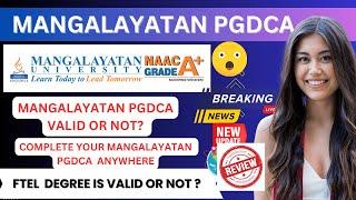 PGDCA from Mangalayatan University | Mangalayatan Ftel PGDCA | Mangalayatan PGDCA Admission Process