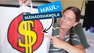 Dollarstore Haul! -Månadshandla med mig!