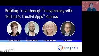 Building Trust through Transparency with 1EdTech's TrustEd Apps Rubrics