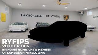 Bringing Home a New Member of Lamborghini Kelowna  RyFips Vlog Ep  005