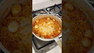 Rose buldak cheese bokki ramen recipe #buldak #buldakramen #cheeseramen #buldaknoodles #koreanramen