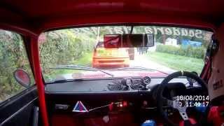 Naul Hillclimb 2014 Fiat 128 Practice