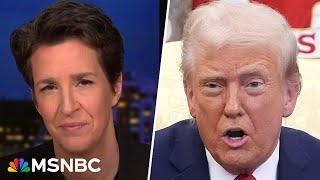 Maddow: Two new details learned from Trump's Oval Office meltdown