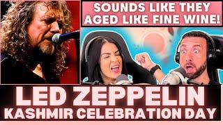 ROBERT PLANT'S VOCAL!  Couple Reacts to Led Zeppelin - Kashmir (Celebration Day) FIRST REACTION!