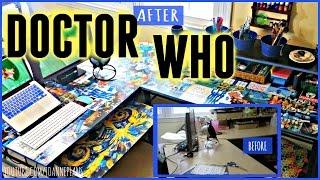 Doctor Who Desk | Mod Podge Craft | DIY UpCycle