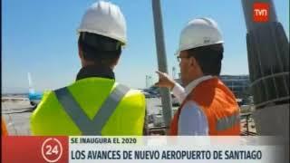 La construcción del nuevo aeropuerto de Santiago lleva un 10% de avance