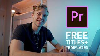 Best FREE Premiere Pro TITLES + TEMPLATES | Amazing Motion Graphics Presets for Adobe CC 2020