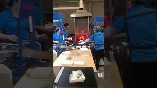 feeding paper box gluing machine and Luxury Jewelry Box Making Machine