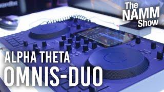 Alpha Theta All-In-One Portable DJ System at NAMM 2024