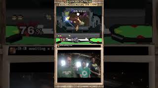 Konga Beatdown: Donkey Kong sends Fox soaring with brutal Cargo Throw combo!