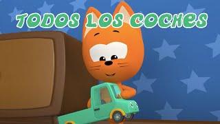 TODOS LOS COCHES  El gatito Koté   Música Para Niños