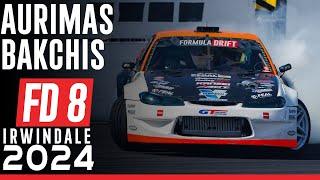 Aurimas Bakchis Formula DRIFT Irwindale 2024 PRO, Round 8