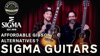 Sigma Guitars - The Affordable Gibson Alternative! (Sigma JM-SG45, DM-SG5, SJM-SG45+, SGJA-SG200).