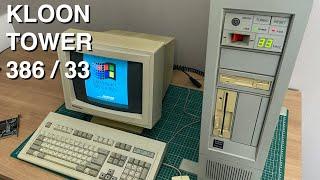 Kloon Tower 386 PC - First look #DOScember