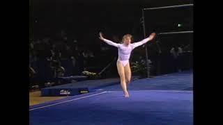 1992 Hilton Superstars of Gymnastics   Kim Zmeskal USA FX