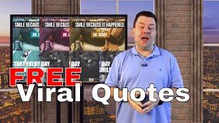 Free Viral Quotes Graphics For Social Media - Ray The Video Guy