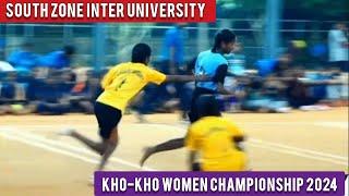 South Zone inter University Kho Kho Women Championship 2024 LIVE Day 1