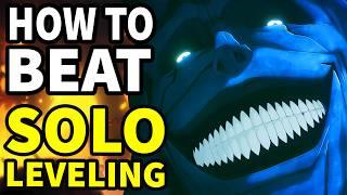 How to beat the HELLISH DIMENSION DUNGEONS in "Solo Leveling"