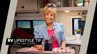 RV LIFESTYLE TIP: Store Your Silverware in a Silverware Caddy