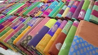 ಕಂಚಿ ಸೀರೆಗಳ ಸೇಲ್ l Kanchi Saree Sale in Bangalore l #bengaluruvlogsinkannada