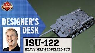 At The Designer’s Desk - ISU-122 - Custom Military Lego