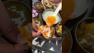 Special Thali ki special bite #shorts #food  #delhi  #thali