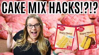 5 INCREDIBLY BRILLIANT Boxed Cake Mix Hacks | Dessert Recipes that are SUPER EASY & Delicious!!