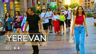 Yerevan Downtown Walk: Sunshine, Streets, and Life, Sept 25, 2024, 4K 60fps