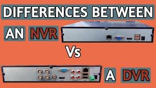 Difference between CCTV DVR vs NVR