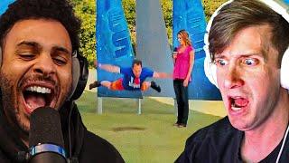 REACTING TO WIPEOUT FAILS AND FUNNY MOMENTS