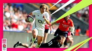 EVERY angle of Abby Dow's try against the Black Ferns 