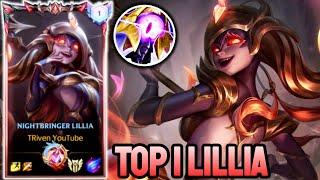 WILD RIFT LILLIA - TOP 1 LILLIA GAMEPLAY - GRANDMASTER RANKED