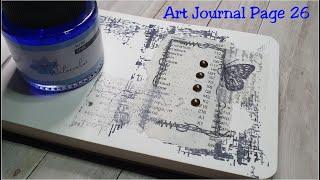 Art Journal Page 26 (Complete)