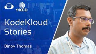 From Software to Kubernetes: Bino Thomas's 17-Year Journey | KodeKloud Success Story