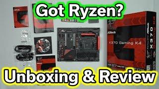 ASRock Fatal1ty X370 Gaming K4 - Unboxing & Review