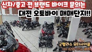 중고바이크를 찾으신다면 꼭 보세요!! 대전 오토바이 매매단지 재고안내 3탄!!!