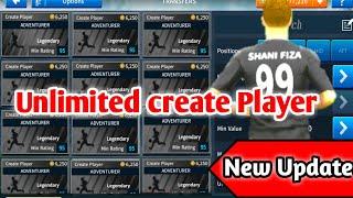 Dream League Soccer 2019 Unlimited Create players