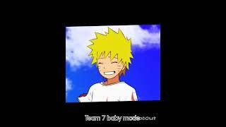 Team 7 baby mode # anime # animoto