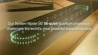 Quantinuum System Model H2: 56 Qubits Challenging the World's Best Supercomputers