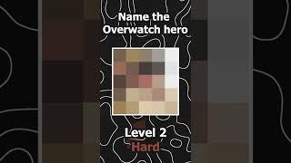 Name that Overwatch 2 hero - Part 21 #overwatch #quiz