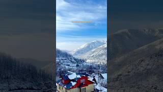 SNOWING IN HOMETOWN #snowfall #snow #kashmir