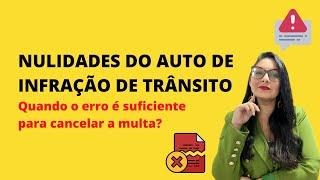 Nulidades do auto de infração